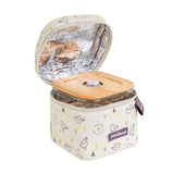 Miniland Ecosquare Glass Container With Bag - Chick (Pack of 2)