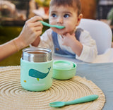 Miniland Thermy Food Container - Mini Whale