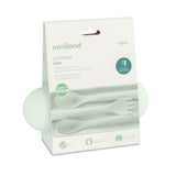Miniland Picneat Dolce Cutlery Set - Mint