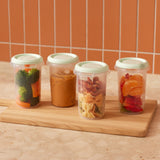 Miniland Hermisized Storage Container 330ml - Mint (Set Of 4)