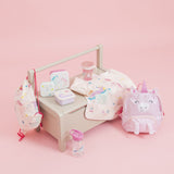 Miniland Soft Biby Long Sleeve Bib - Fantasy