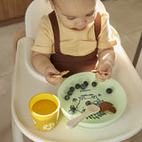 Miniland Silicone Meal Set - Forest