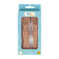 Babies Basic Silicone First Stage Training Spoons - Blush