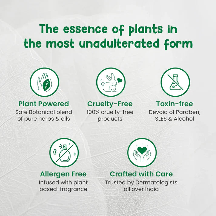 Mother Sparsh Plant Powered Dusting Powder - 100gm (Pack of 3) - Laadlee