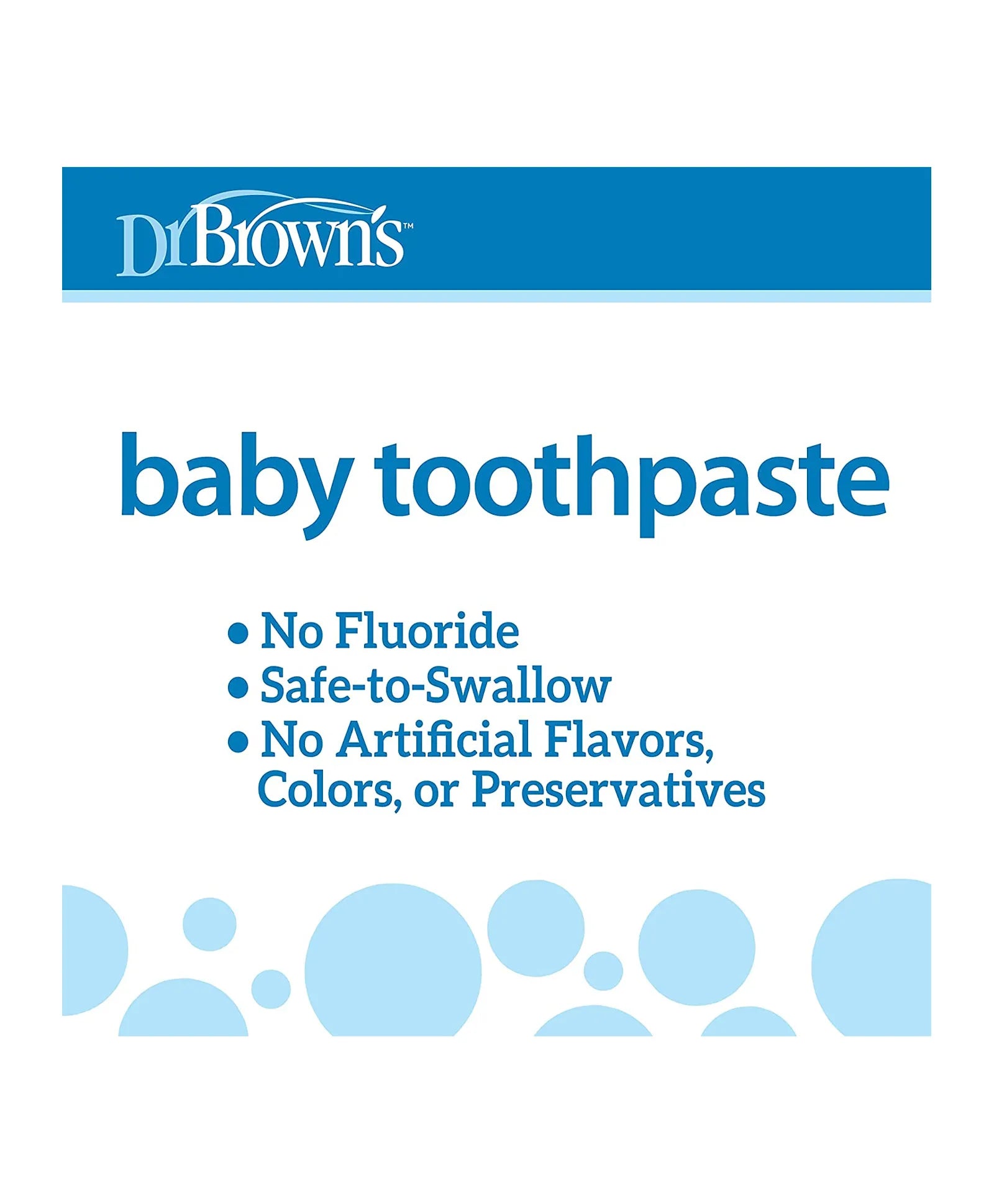 Dr. Brown's Happy Teeth Fluoride Free Toothpaste - Strawberry - Laadlee