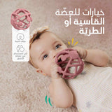 Bimbly Baby Silicone Teethers Set - Pink