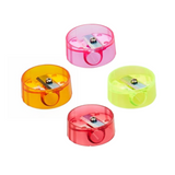 Nataraj Neon Sharpener Assorted Shape Pet Pack - 11Pcs