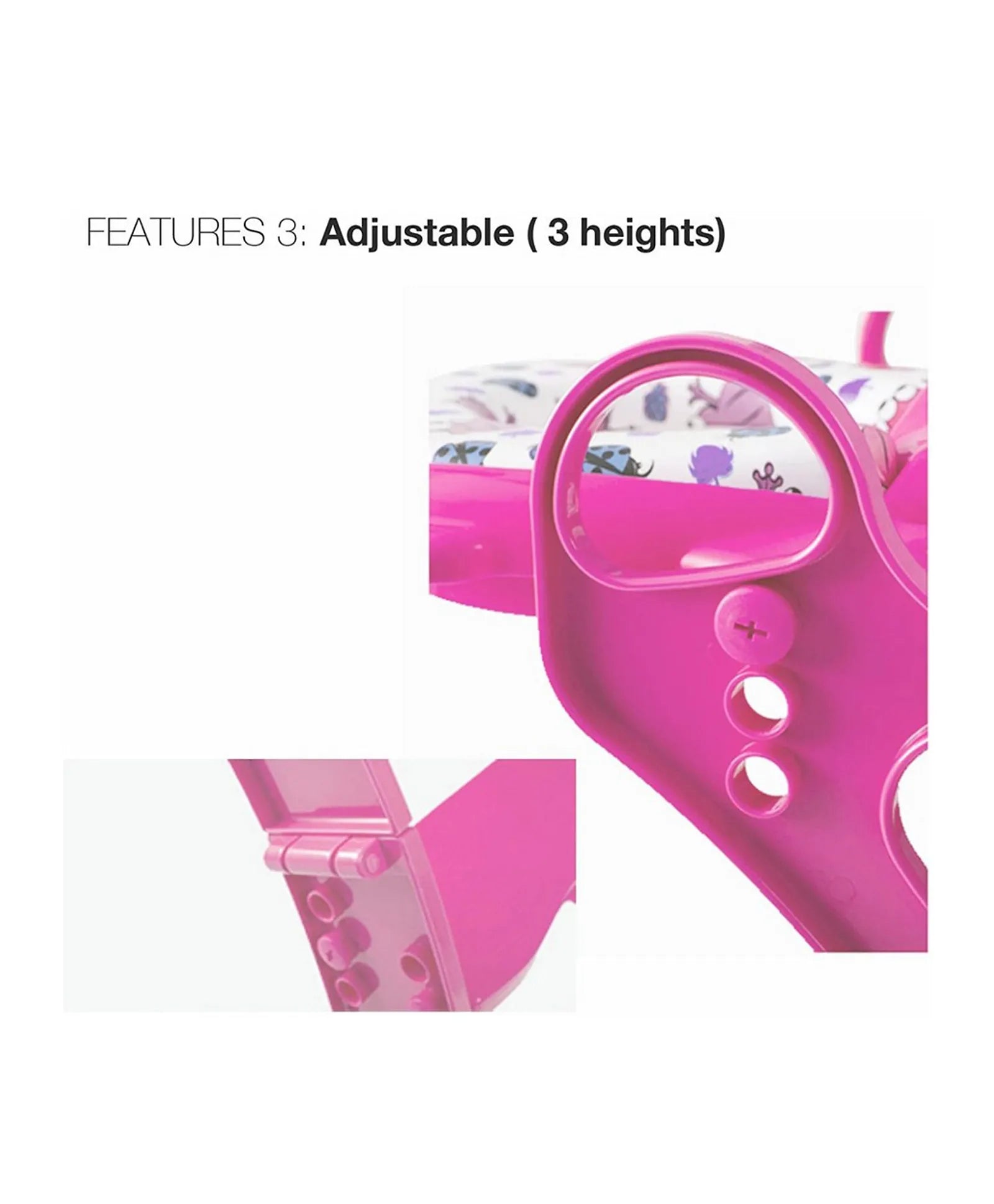 Karibu Frog Shape Cushion Potty seat with Ladder - Pink - Laadlee