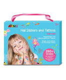 Avenir Nail Stickers and Tattoos Kit - Mermaid - Laadlee