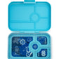 Yumbox Tapas 4 Compartment Lunch Box Explore Tray - Nevis Blue