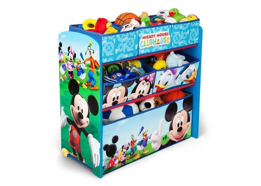 Delta Children Mickey Mouse Multi Bin Toy Organizer