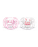 Philips Avent Soft Soother Mix Deco - Pink (0M - 6M)