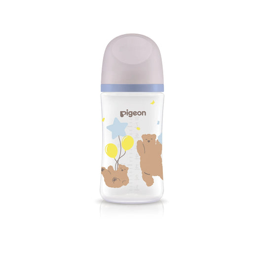 Pigeon Softtouch WN Plastic Bear Bottle - 240ml