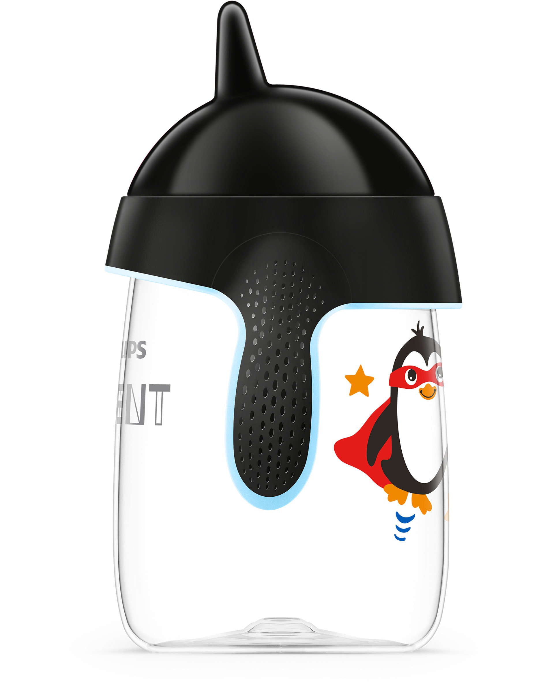 Philips Avent Premium Traing Spout Cup 260ml - Black - Laadlee