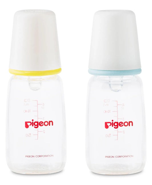 Pigeon Glass Feeding Bottle K-4 120ml - Assorted