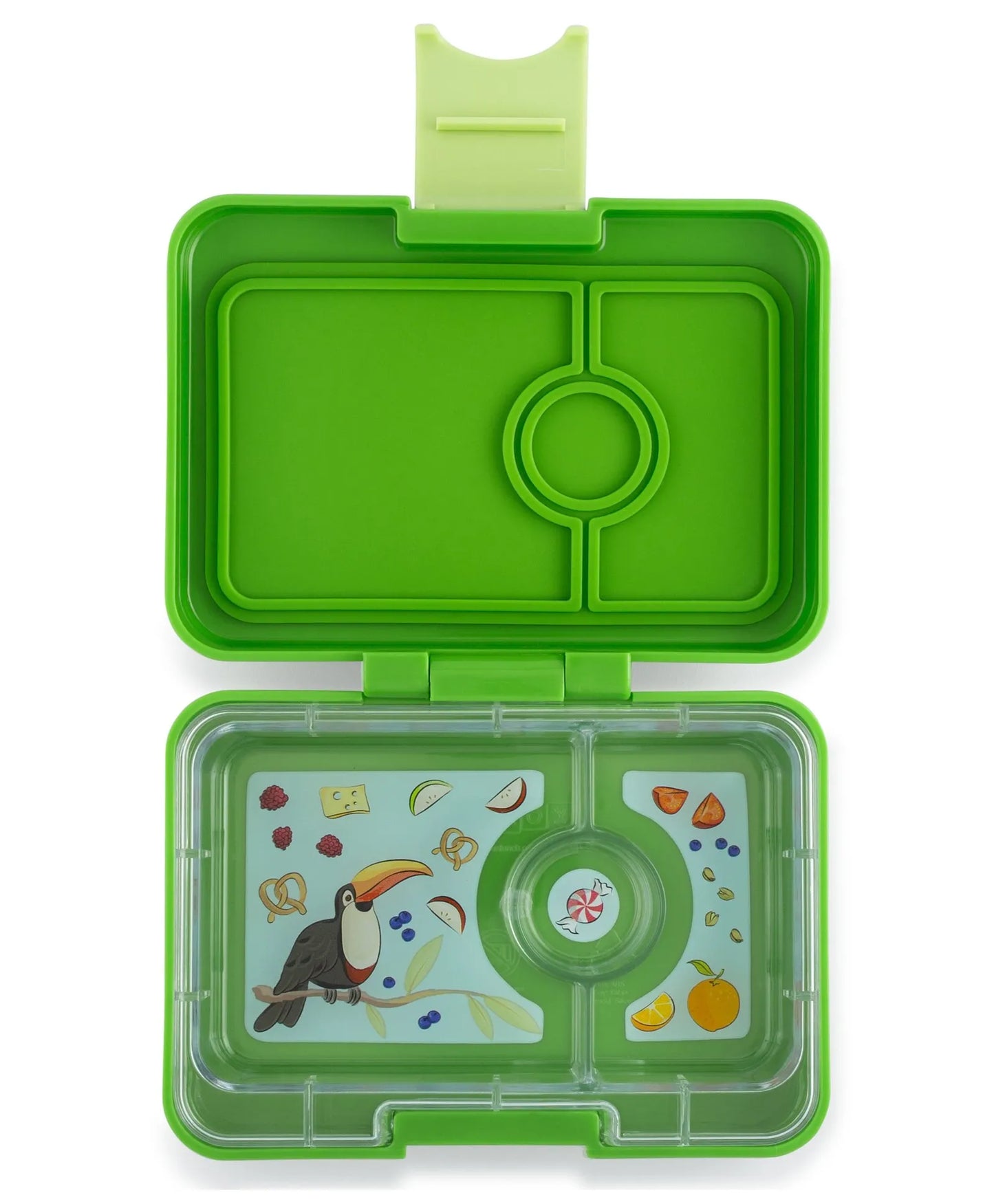 Yumbox Minisnack Box 3 Compartment - Cilantro Green