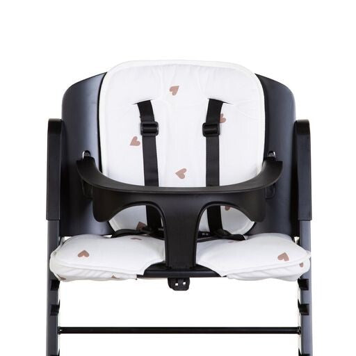 Childhome Evosit HIgh Chair Cushion - Jersey Heart