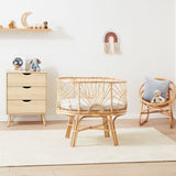 ergoPouch Basinette Tuck Sheet - Grey Marle