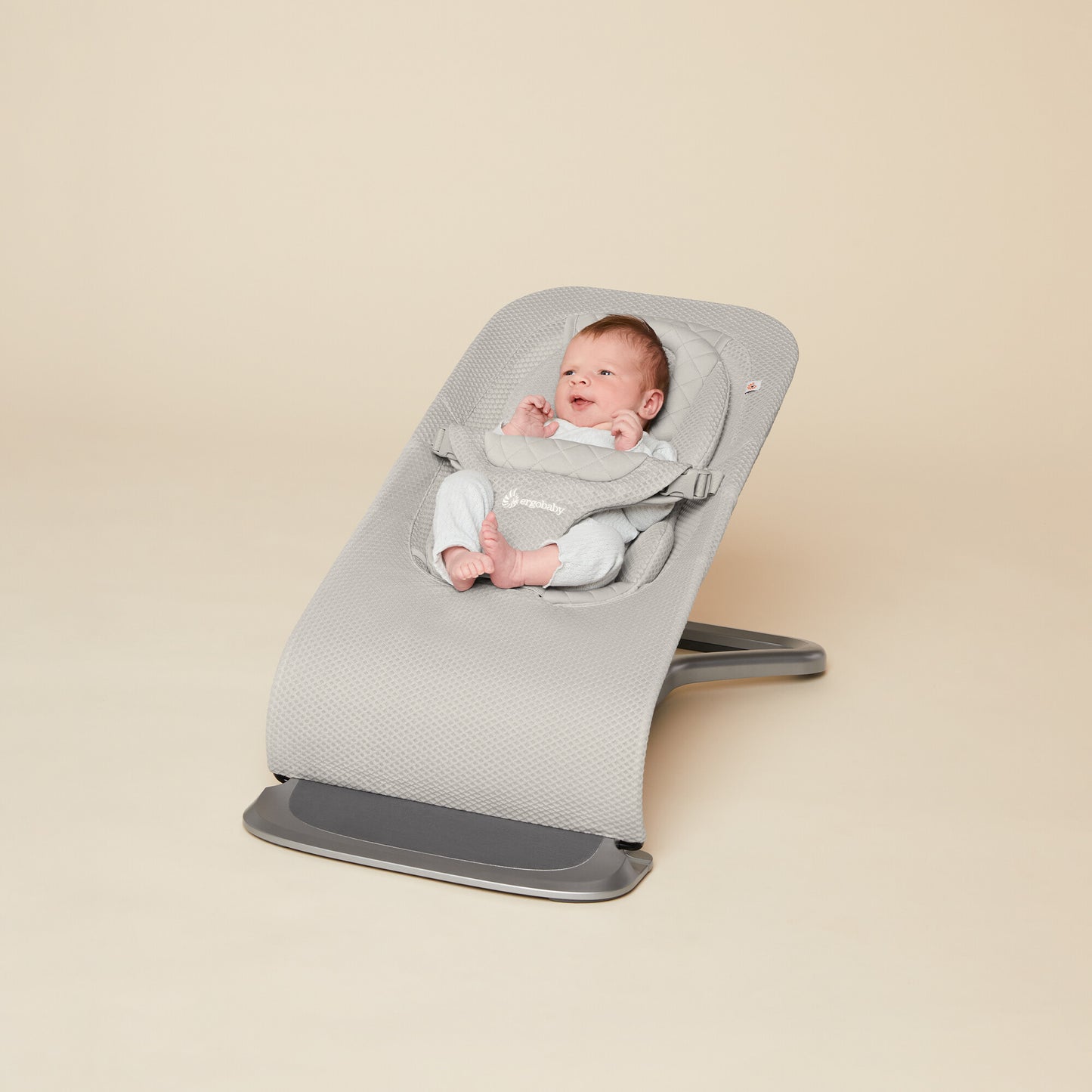 Ergobaby Evolve Bouncer Mesh - Light Grey