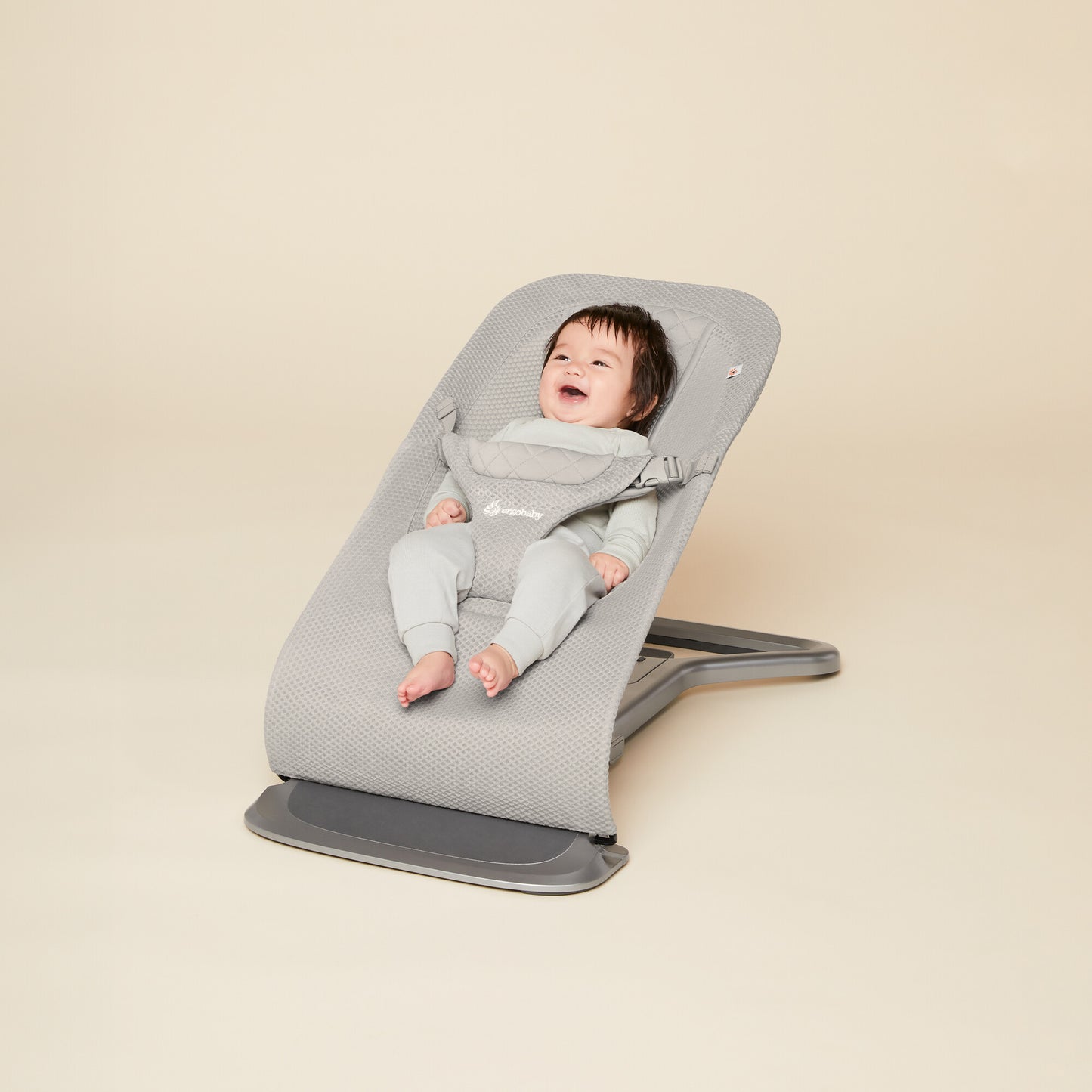 Ergobaby Evolve Bouncer Mesh - Light Grey