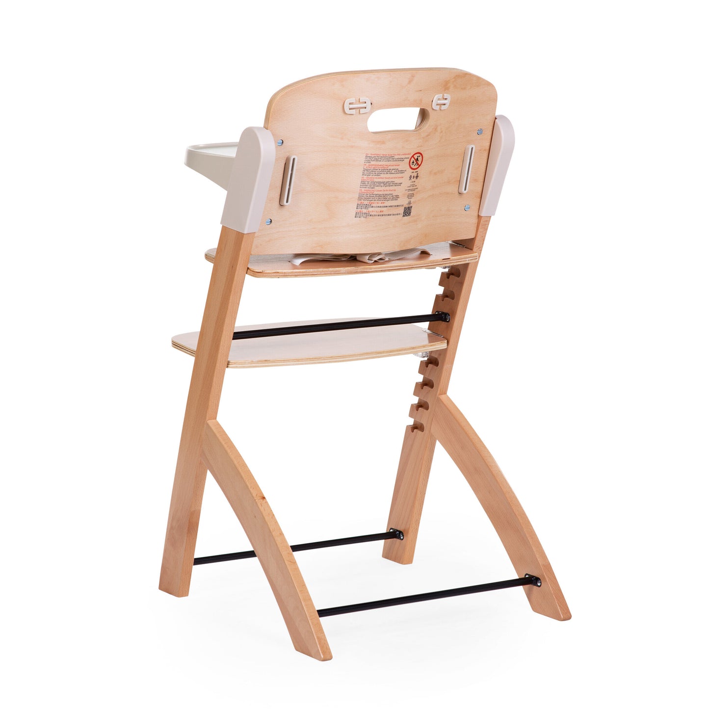 Childhome Evosit High Chair with Feeding Tray - Natural