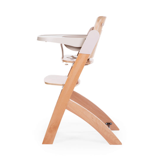 Childhome Evosit High Chair with Feeding Tray - Natural