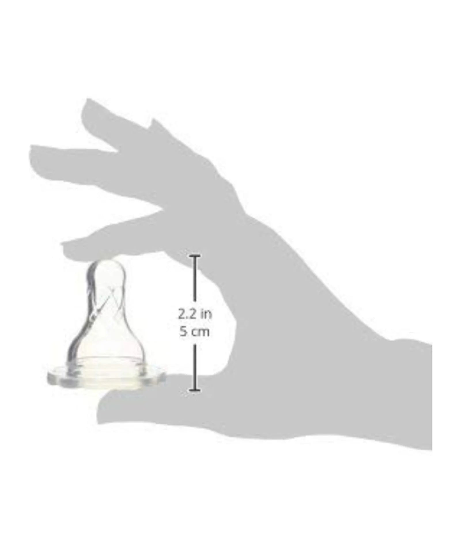 Dr. Brown's Level-3 Silicone Narrow Nipple - Pack of 2 - Laadlee