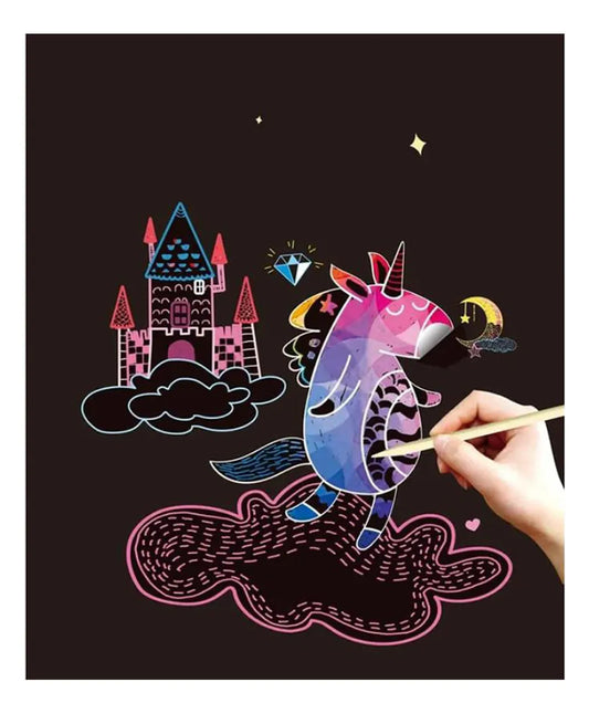 Avenir Scratch Activity Kit - Travel to the Magical World - Laadlee