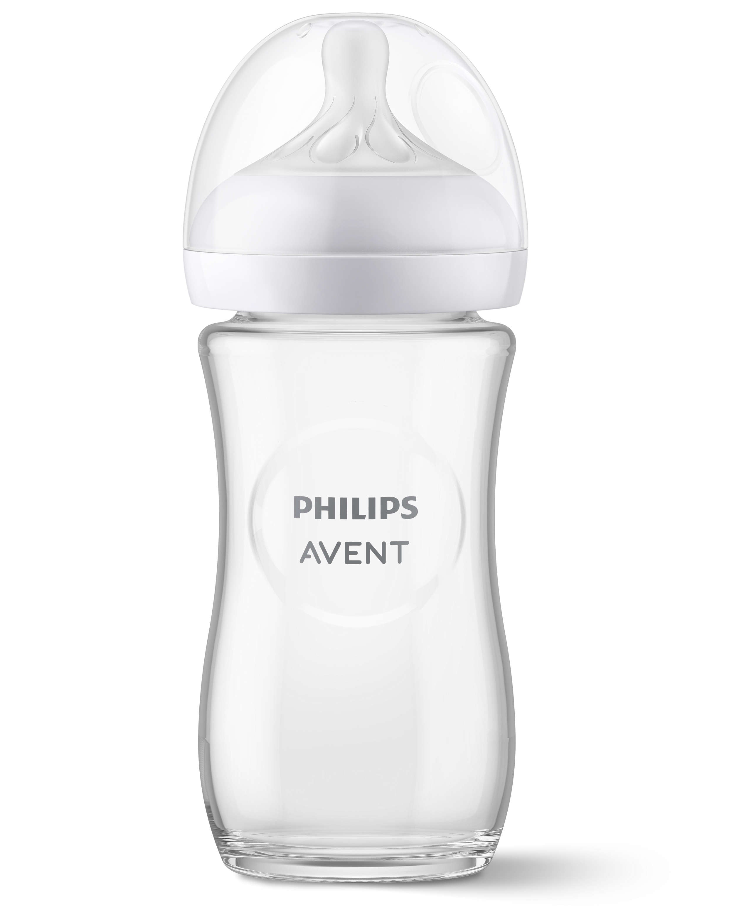 Philips Avent Natural 3.0 Feeding Bottle Glass - 240ml - Laadlee