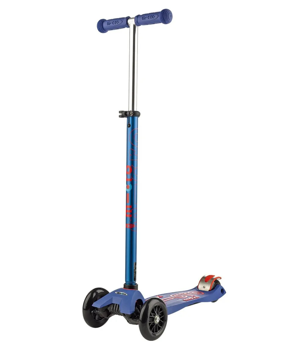 Micro Maxi Deluxe With T Bar Scooter - Blue - Laadlee
