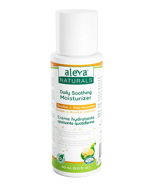Aleva Naturals Daily Soothing Moisturizer - Travel Size - 60ml
