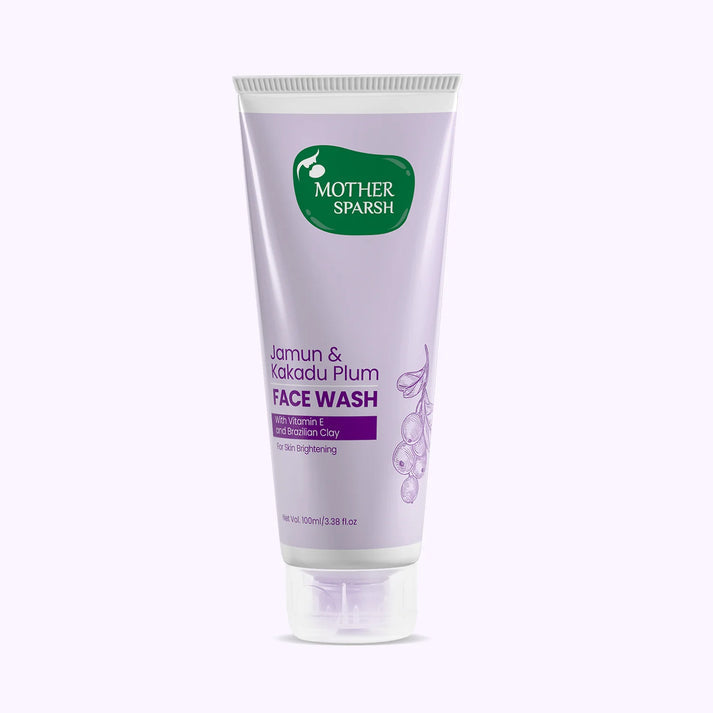 Mother Sparsh Jamun & Kakadu Plum Face Wash - 100ml - Laadlee