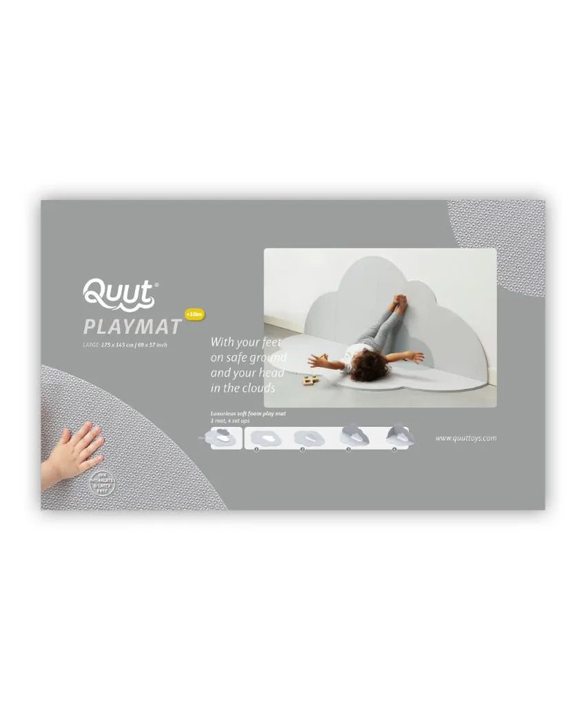 Quut Playmat Cloud Large - Pearl Grey