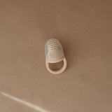 Mushie Silicone Fresh Food Feeder 2-Pack Shifting Sands