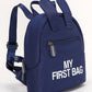 Childhome Kids My First Bag 9 Inch - Navy