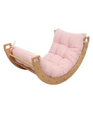 Larisa & Pumpkin Large Rocker Balance Arch with Pink Pillow
