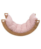 Larisa & Pumpkin Large Rocker Balance Arch with Pink Pillow