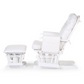 Childhome Gliding Chair With Footrest - White