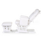 Childhome Gliding Chair With Footrest - White