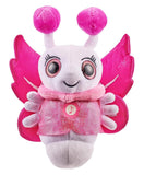 Glowies Fireflies Nightlight Soft Toys With Lullabies and Sounds - White Plush