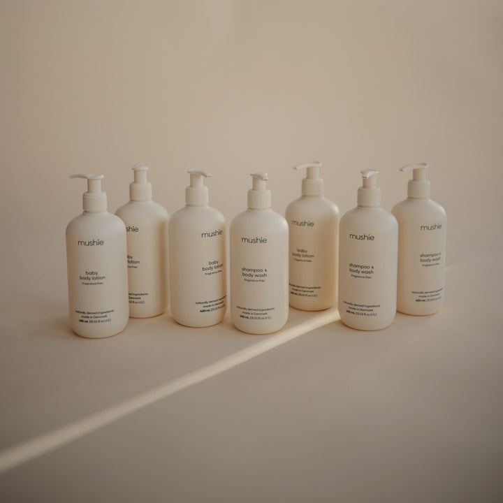 Mushie Baby Shampoo & Body Wash Fragrance Free - 400ml - Laadlee