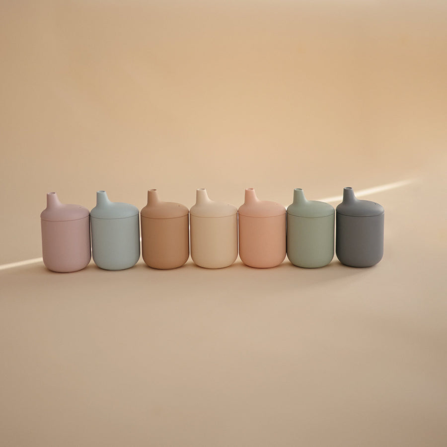Mushie Silicone Sippy Cup Natural - Laadlee