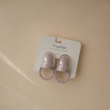 Mushie Silicone Fresh Food Feeder 2-Pack Soft Lilac