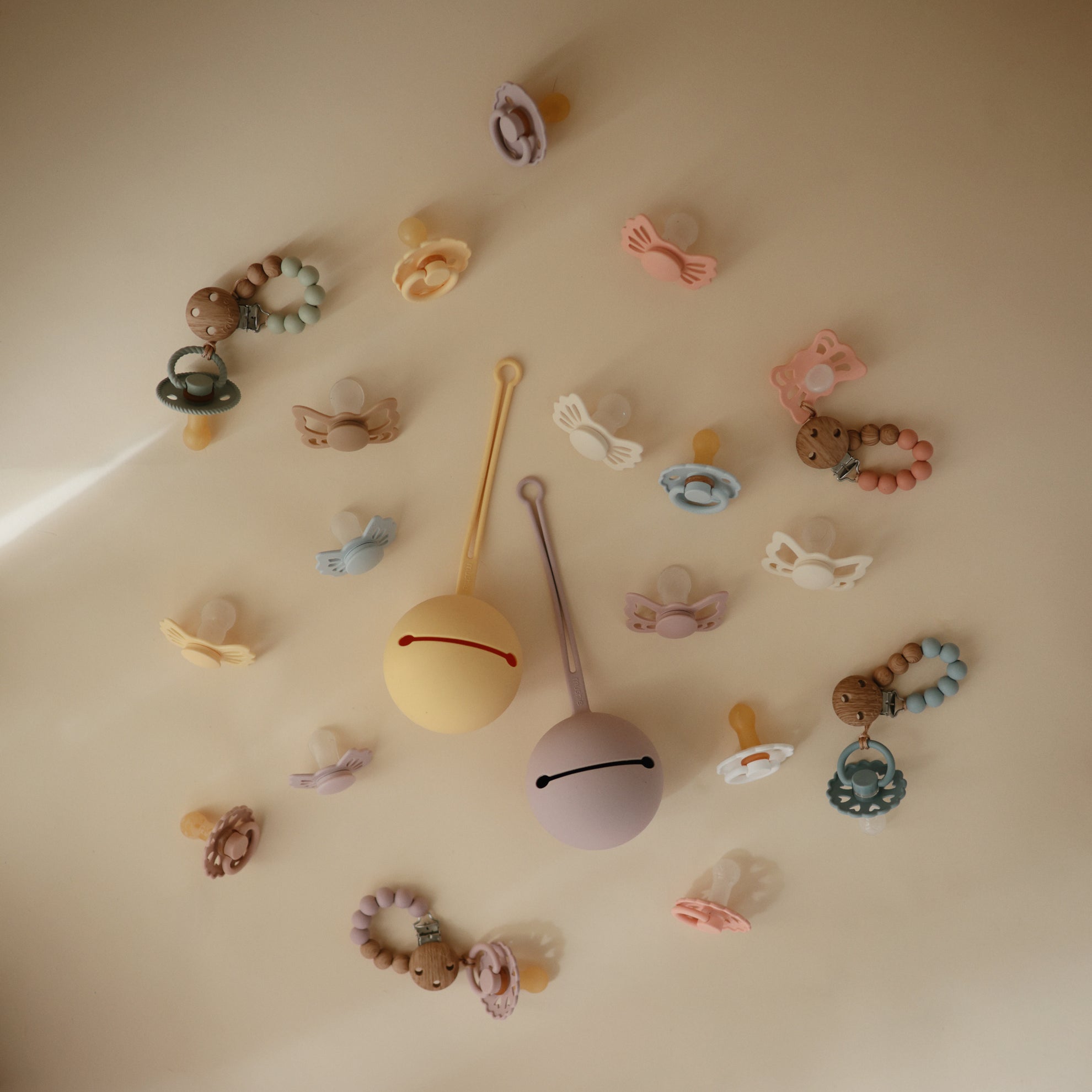 Mushie Pacifier Case Soft Lilac - Laadlee