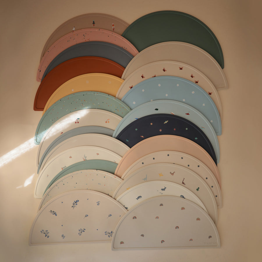 Mushie Silicone Mat Butterflies - Laadlee