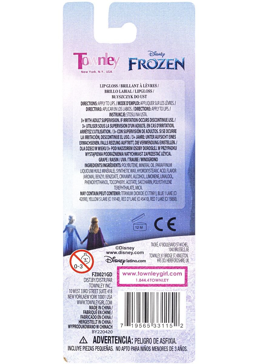 Townley Girl Disney Frozen - Lip Gloss In Role Play Watch - Laadlee