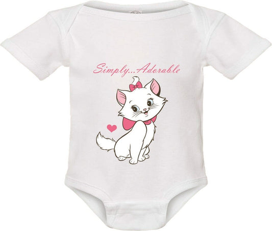 Pikkaboo Baby Bodysuit Onesie - Marie Kitten