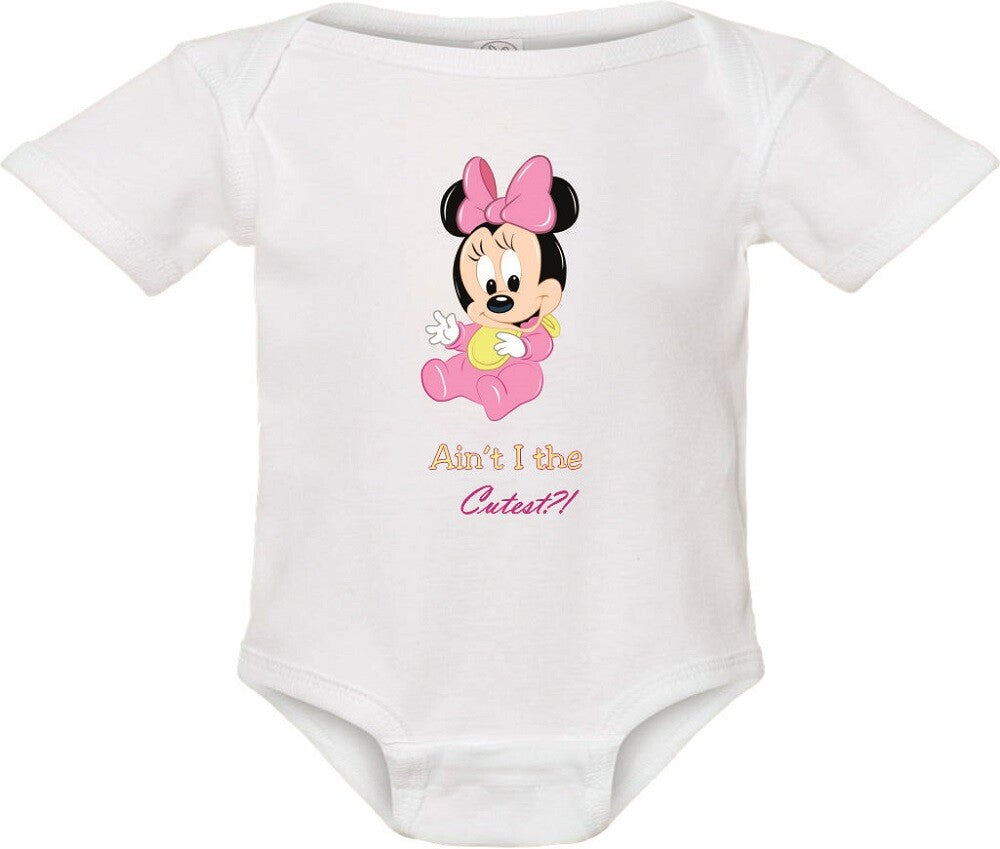 Pikkaboo Baby Bodysuit Onesie - Minnie Mouse