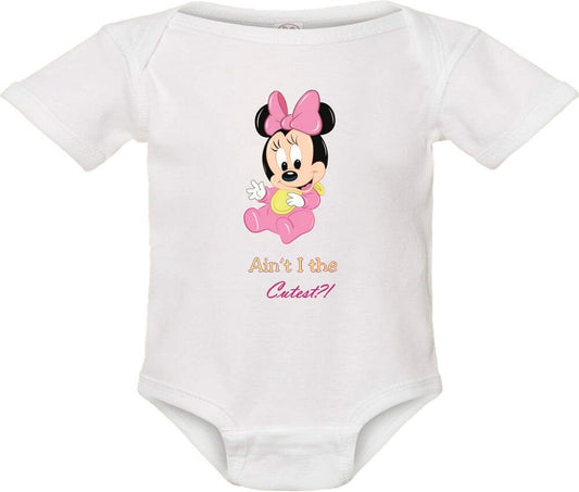 Pikkaboo Baby Bodysuit Onesie - Minnie Mouse