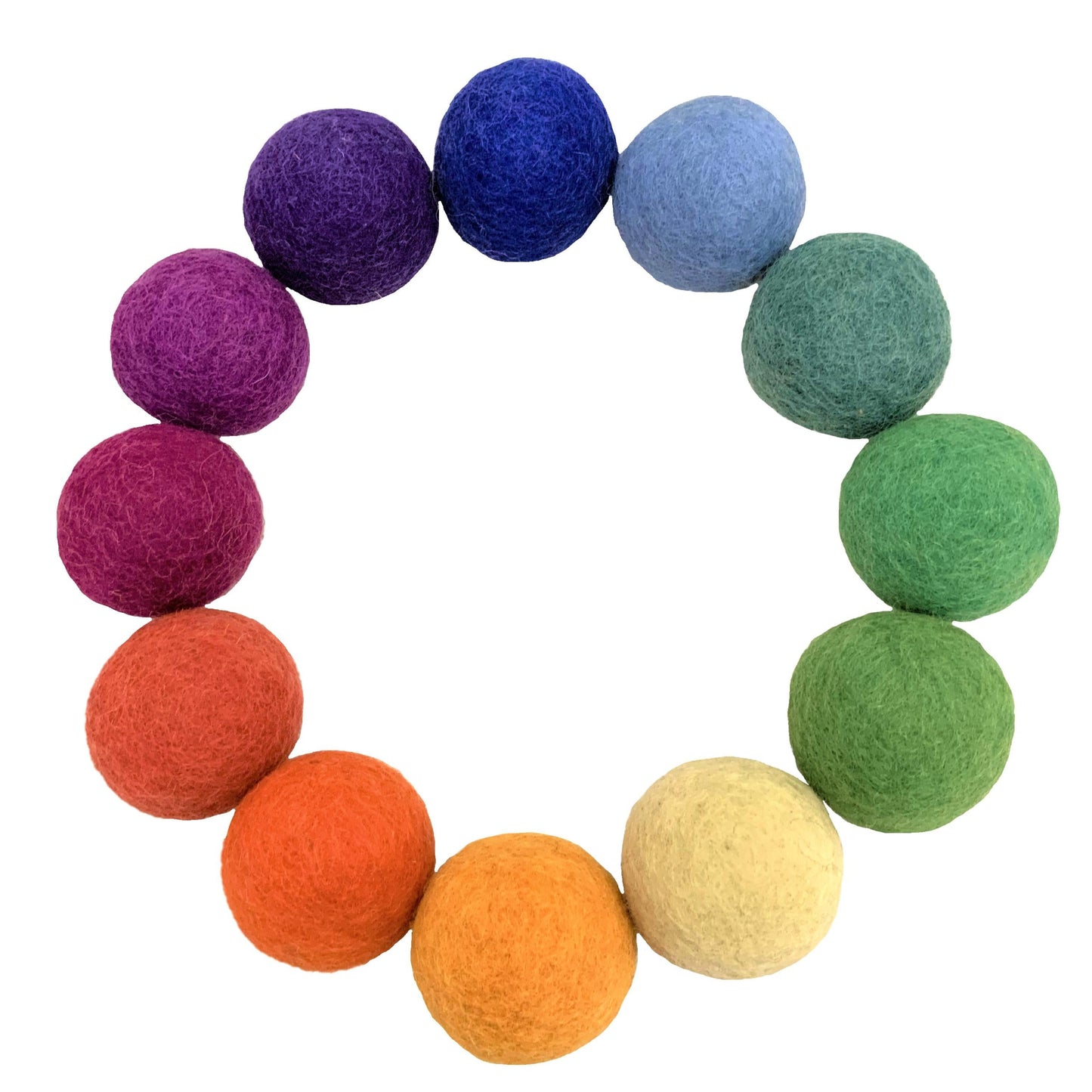 Papoose 5cm Goethe Felt Balls - 36pcs